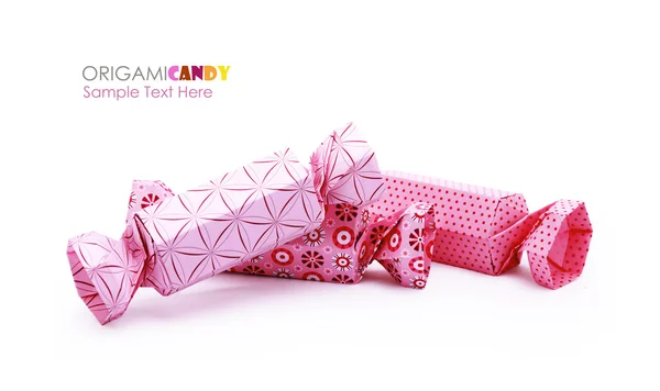 Origami candy group — Stock fotografie