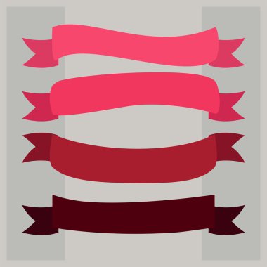 Kırmızı şerit kümesi