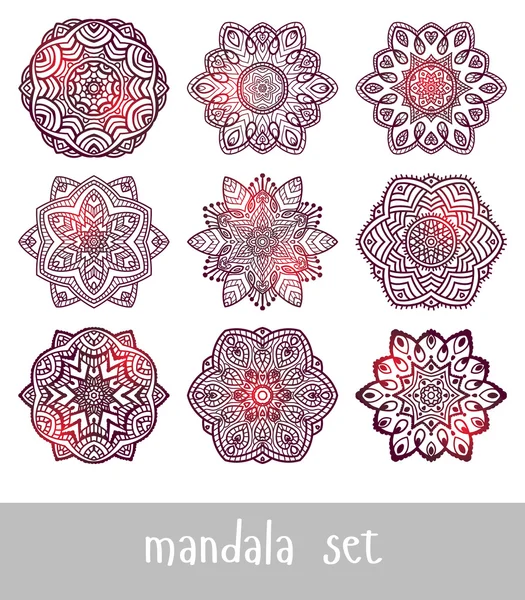 Mandala vector illustration. — Stock Vector