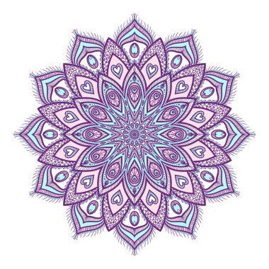 Mandala vektör çizim.