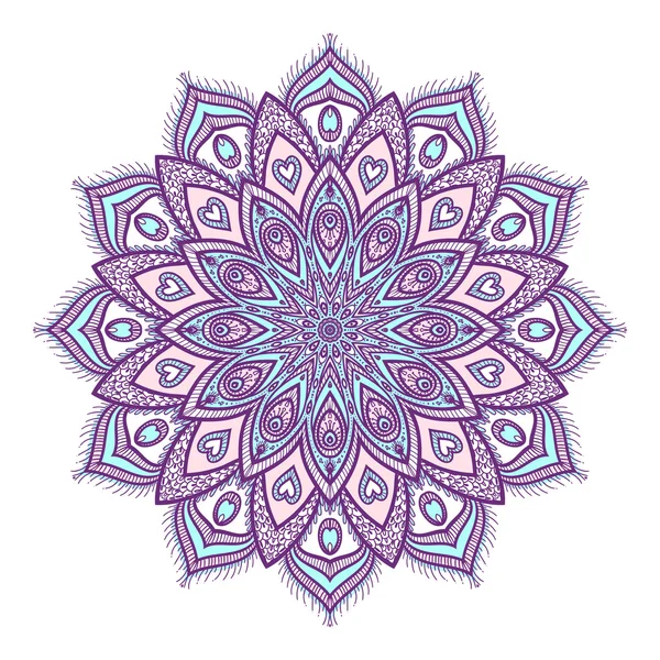 Mandala vektör çizim.
