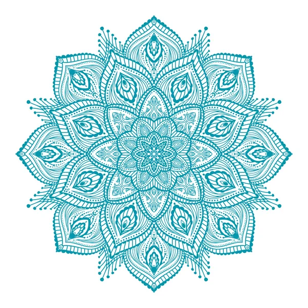 Mandala illustration vectorielle . — Image vectorielle