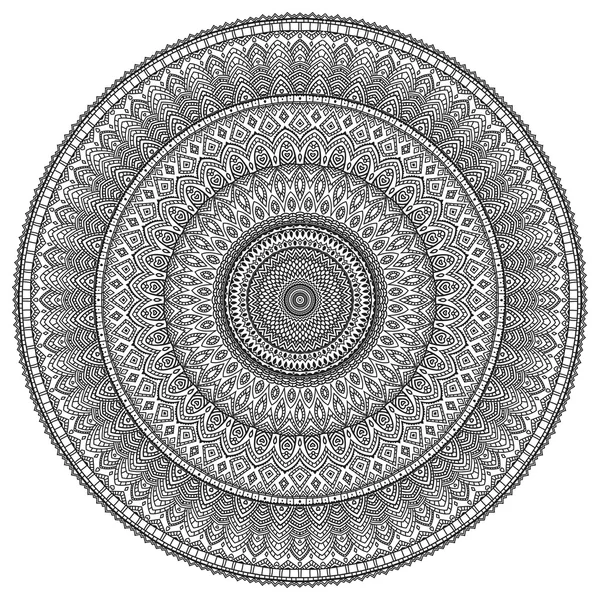 Mandala vector illustration. — Stock Vector