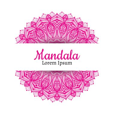 Vektör güzel Mandala.
