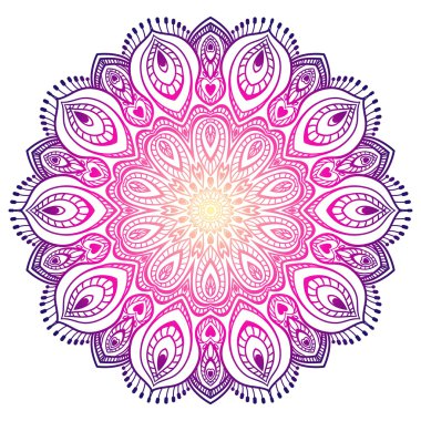 Vektör güzel Mandala.
