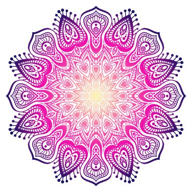 Vektör güzel Mandala.