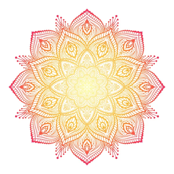 Vector hermoso mandala . — Vector de stock