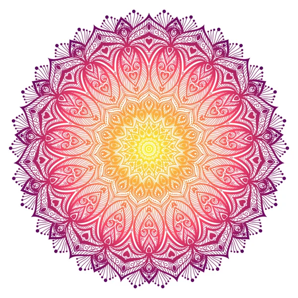 Vector frumos mandala . — Vector de stoc