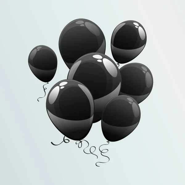 Ilustración de globos vectores — Vector de stock