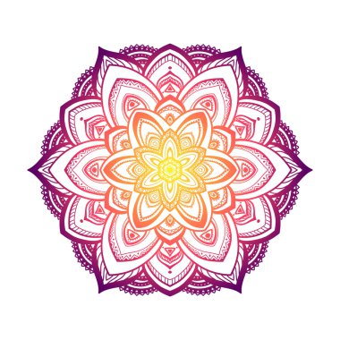 Vektör güzel Mandala