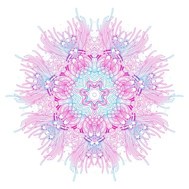 Güzel Mandala öğesi.