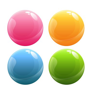 soyut kabarcıklar seti