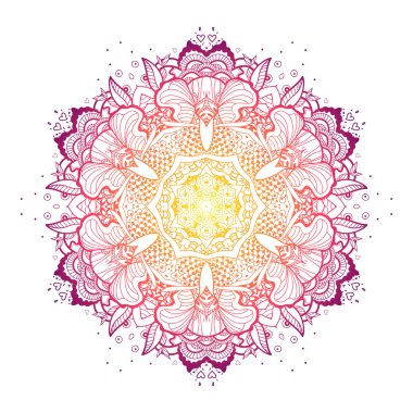 Güzel Mandala öğesi.