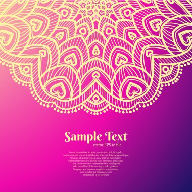 Güzel Mandala öğesi