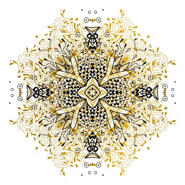 Güzel Mandala öğesi.