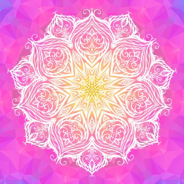 Güzel Mandala öğesi.