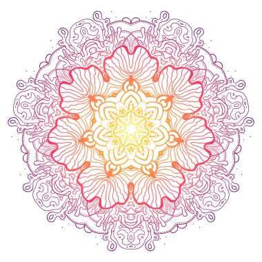 Güzel Mandala öğesi.