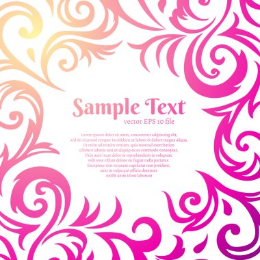 çiçek desenli arka plan