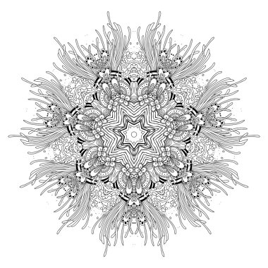 Güzel Mandala öğesi.