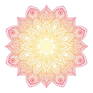 Güzel Mandala öğesi.