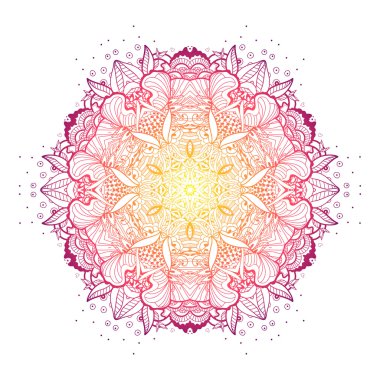 Güzel Mandala öğesi.