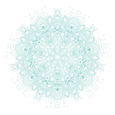 Güzel Mandala öğesi.