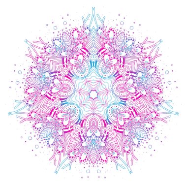 Güzel Mandala öğesi.