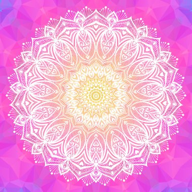 Güzel Mandala öğesi.