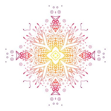 Güzel Mandala öğesi.