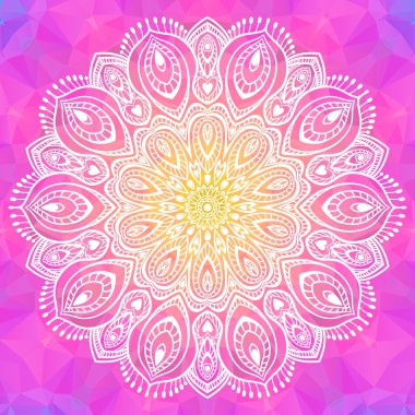 Güzel Mandala öğesi.