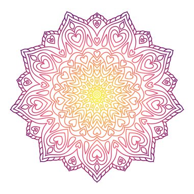 Güzel Mandala öğesi