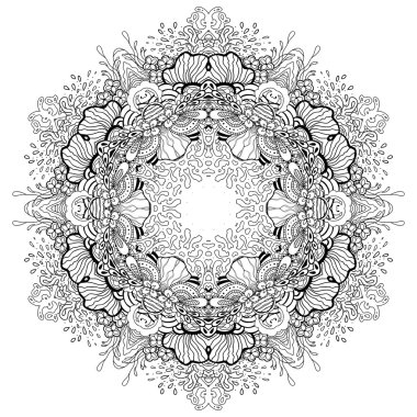 Güzel Mandala öğesi.