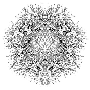 Güzel Mandala öğesi.