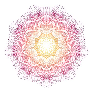 Güzel Mandala öğesi.