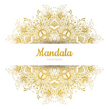 Güzel Mandala öğesi.