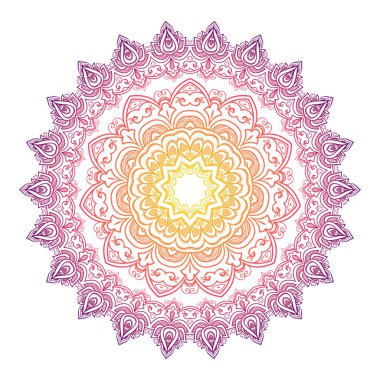 Güzel Mandala öğesi.