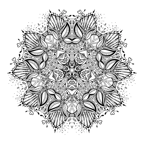 Vacker Mandala element. — Stock vektor