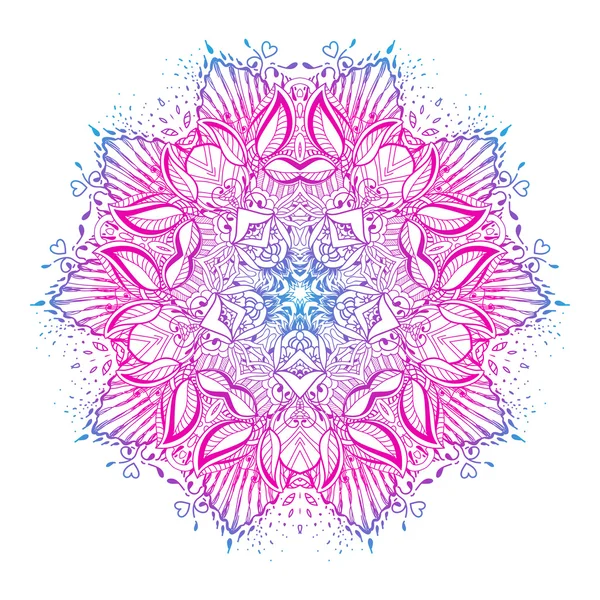 Gyönyörű Mandala elem. — Stock Vector