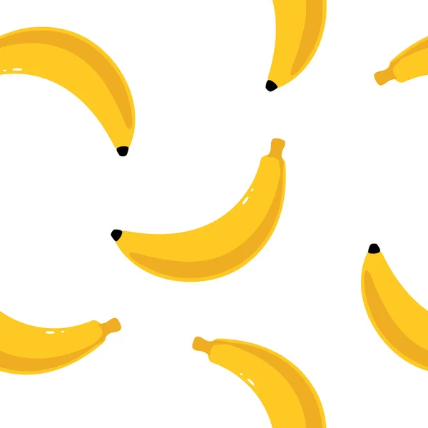 Bananas seamless pattern — Stock Vector