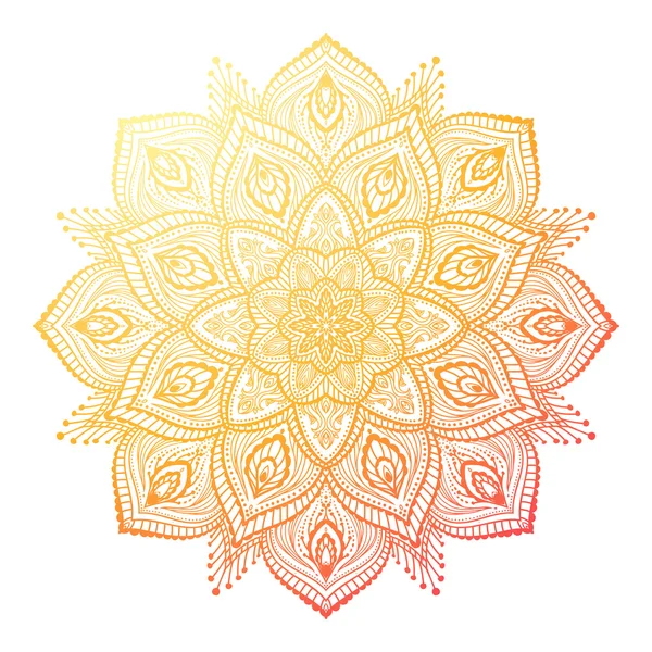 Bel élément Mandala . — Image vectorielle