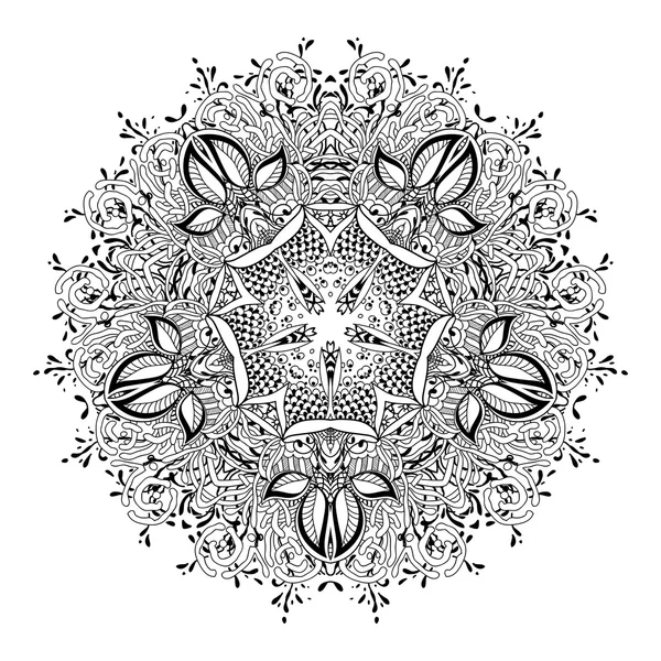 Bel élément Mandala . — Image vectorielle