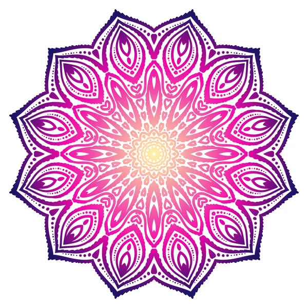 Bel élément Mandala — Image vectorielle