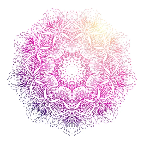 Prachtige Mandala element. — Stockvector