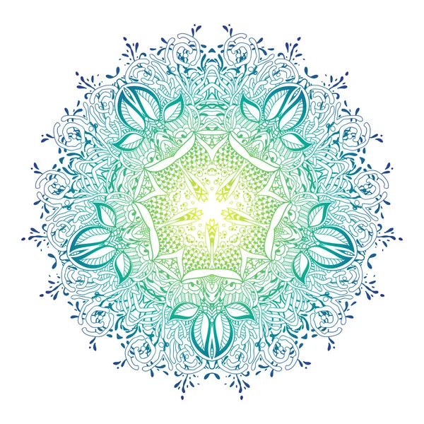 Frumos element Mandala . — Vector de stoc