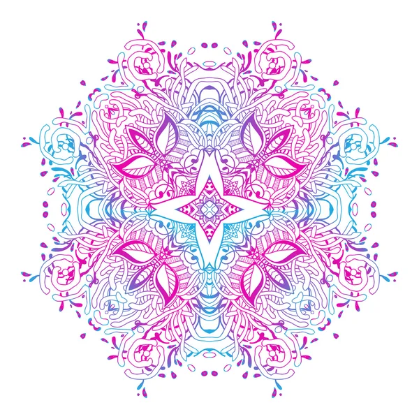 Frumos element Mandala . — Vector de stoc