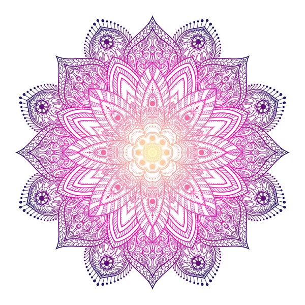 Frumos element Mandala . — Vector de stoc