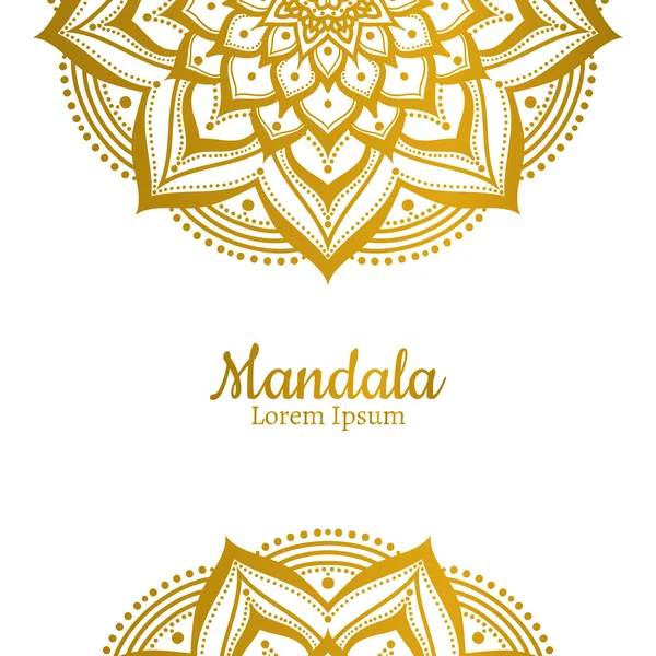 Prachtige Mandala element — Stockvector