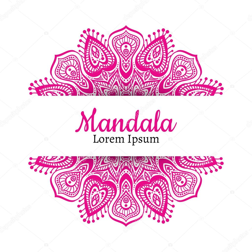 Beautiful Mandala element.