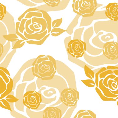 sorunsuz geçmiş ile çiçek desenli