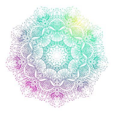 Güzel Mandala öğesi.